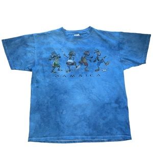 Vtg.Anvil🦎Jamaica Boys Graphic T-Shirt🦎